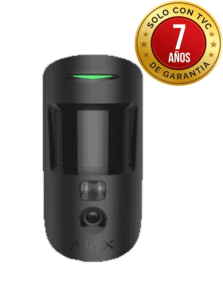 AJAX MotionCam B - Detector de movimiento con Verificación fotográfica. Color Negro