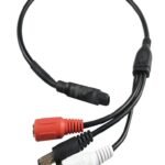 SAXXON ANXBA09 - Microfono amplificado 12 VDC 56 dB con i / O audio / Omnidireccional