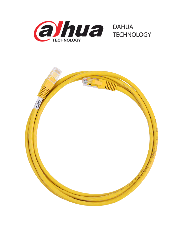 DAHUA DH-PFM972-6U-2 - Patchcord Cat 6 / 2 Metros/ 100% Cobre