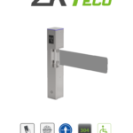 ZKTECO SBT2000S - Puerta de Cortesía Bidireccional de Alto Flujo / Carril de 90 cm / Alimentación AC 110V / Acero Inoxidable / Fácil Integración con Controles de Acceso Facial, Palma, Lector de QR, Proximidad y botones.