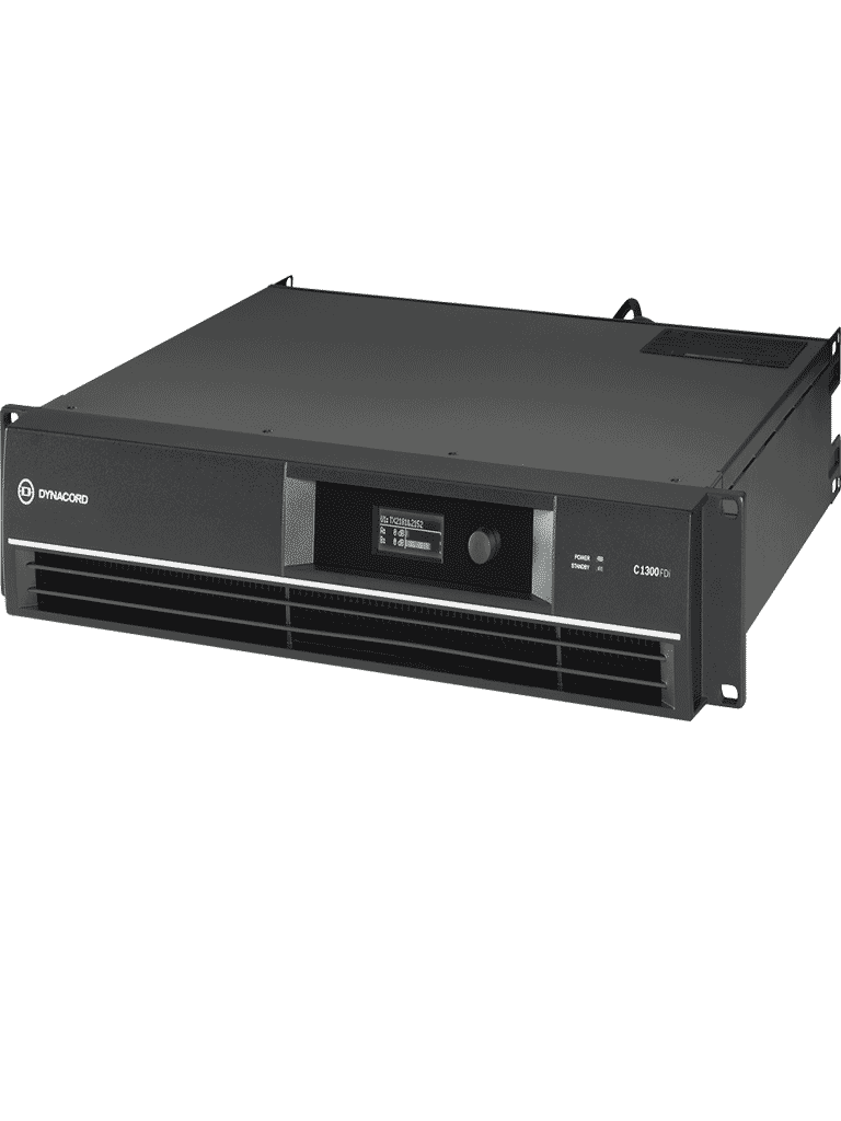 BOSCH M_C1300FDiUS-Amplificador DSP de 2X 650W/ Baja impedancia 70 O 100V