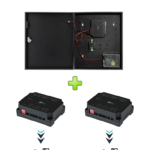 ZKTECO C2260BP - Panel de Control de Acceso para 2 puertas con Gabinete Metálico / Incluye 2 Expansores DM10 Para 2 Puertas Adicionales / Comunicación RS485