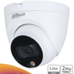 DAHUA HAC-HDW1209TLQP-LED - Camara Domo Full Color de 2 Megapixeles/ 1080p/ Lente de 2.8mm/ 106 Grados de Apertura/ Leds para 20 Metros/ Starlight/ IP67/ #PromoFullColor