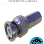 SAXXON PSUBR10RG59 - Bolsa de 10 conectores BNC macho de enroscar para cable siames