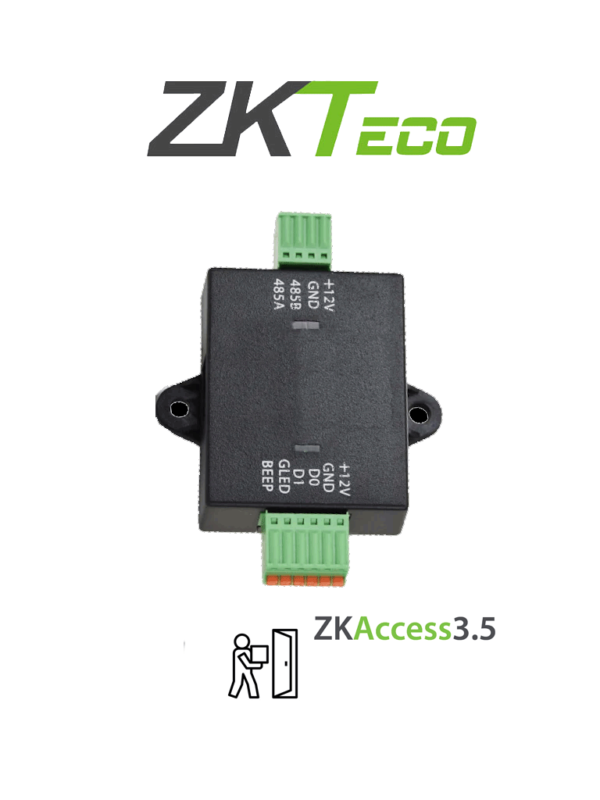 ZKTECO WR485 - Convertidor de Conexión RS485 a Wiegand / Compatible con Panel de Control de Acceso C2260