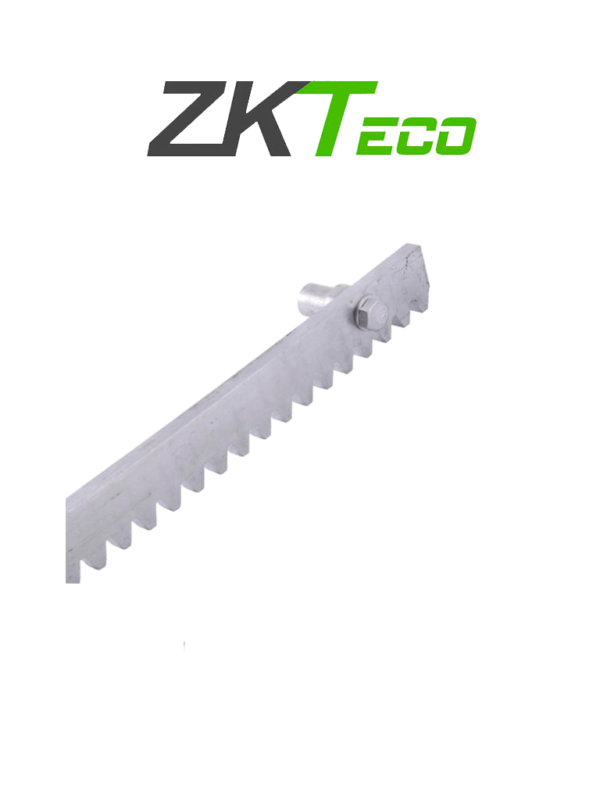 ZKTECO GRM08 - Cremallera para motor deslizante ZKTECO y Wejoin serie ZKSL800 Y ZKSL1500 / WJPKMP202 /1 Metro / Incluye accesorios de fijacion