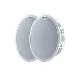 BOSCH M_EVIDC42LP- Altavoz de techo 4" perfil bajo en color blanco/ 70 o 100 V/ 50W/ Selector de derivación Watts/ 3.7 pulgadas de profundidad