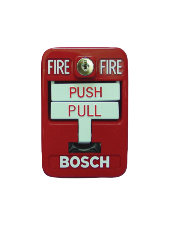 BOSCH F_FMM7045D - Pulsador manual de incendio direccionable de accion doble color rojo