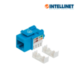 INTELLINET 210546 - JACK CAT 5e / DE IMPACTO / (KEYSTONE) / AZUL