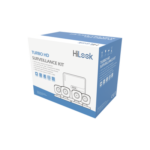 KIT TurboHD 720p / DVR 4 canales / 4 Cámaras Bala de Policarbonato / 4 Cables 18 Mts / 1 Fuente de Poder Profesional