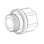 BOSCH V_MICM25XNPT34 - Adaptador M25 a 3 / 4