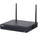 DAHUA NVR1104HS-W-S2 - NVR WiFi de 4 Megapixeles/ 4 Canales IP/ H.265/ Salidas HDMI &VGA/ 1 Bahía de Disco Duro/ 1 E&S de Audio/ Onvif/ Emparejamiento Automático con IPC WiFi de Dahua/ Cámaras en Cascada para Larga Distancia/ #LoNuevo