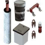 PARRES PBG-45 Kit de tierra física para SITE de Telecom. El electrodo EPT-45 en conjunto con el compuesto químico y demás elementos disminuyen la resistencia eléctrica, facilitando así el paso de la corriente #parejaideal