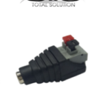 SAXXON PSUBR17H - Bolsa de 10 adaptadores tipo jack hembra polarizado de 12 VCD/ Con terminales de presion/ Facil conexion/