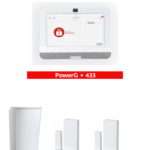 QOLSYS IQ4 PACK - Paquete de Alarma IQPanel4 de Qolsys incluye Panel Autocontenido, con Pantalla Táctil de 7", Power G 915 Mhz + DSC power 433 Mhz. 4 Bocinas integradas, 2 Magnéticos Inalámbricos PG9303 y 1 PIR Inalámbrico PG9914.