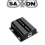 SAXXON LKV38340RX- Receptor de video HDMI sobre IP/ Cat 5e/ 6/ Hasta 120 metros / Resolucion 1080P/ HDBIT/ Receptor de IR/ Plug and play/ Compatible con extensor LKV38340