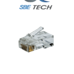 SBETECH PLUGRJ45C6A - Conector plug RJ45 para cable UTP / CAT 6A / 1 pieza