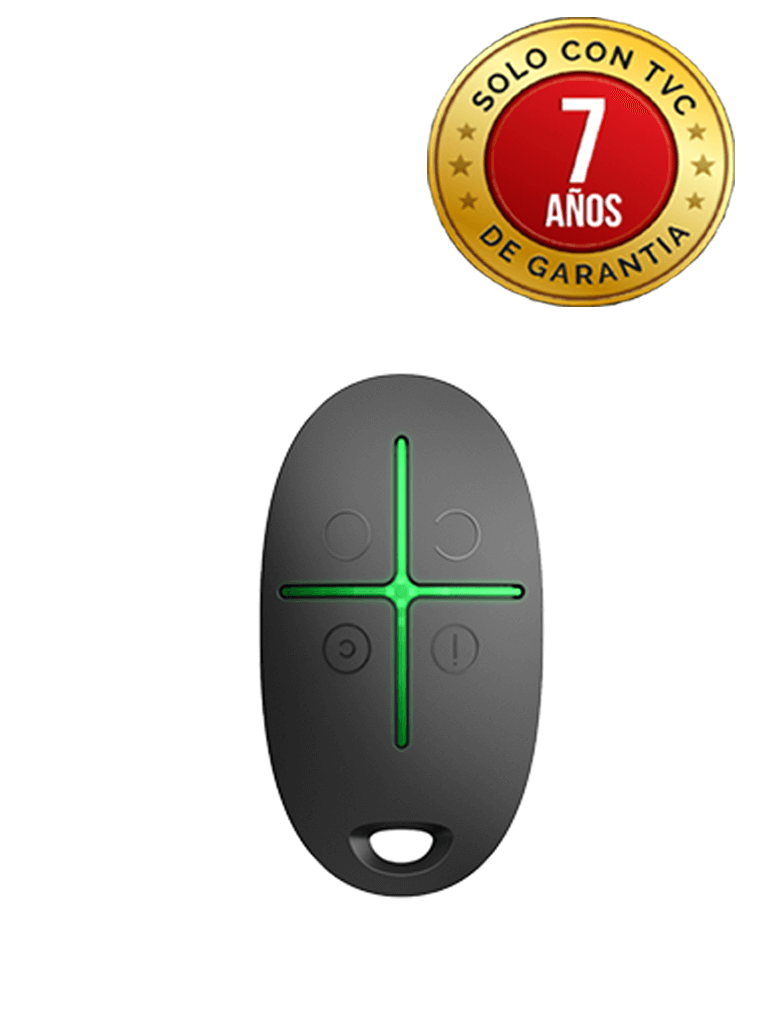 AJAX SpaceControl B - Llavero inalámbrico 4 botones. Color Negro