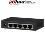 DAHUA PFS3005-5GT - Switch Gigabit de 5 Puertos No Administrable/ Capa 2/ 10/100/1000 Base-T/ Carcasa Metalica/ Switching 10G/ Tasa de Reenvio de Paquetes 7.44 Mbps/ Memoria Bufer de Paquetes 1Mb/ Con Proteccion de Descargas/