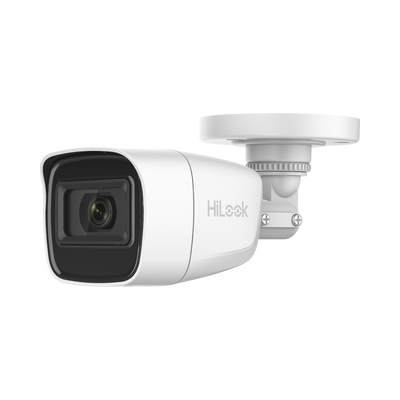 Bala TURBOHD 5 Megapixel / Lente 2.8 mm / Audio por Coaxitron / 30 mts IR EXIR / Exterior IP67 / 4 Tecnologias / dWDR