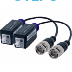 UTEPO UTP101PHD - Par de Transceptores Pasivos 4k (Video Baluns)/ 4k Hasta 160 Metros en CVI/ 4 Megapixeles Hasta 200 Metros/ 1080p Hasta 250 Metros/ 2 Terminales Push para Fácil Conexión/