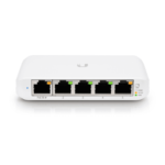 UBIQUITI USW-FLEX-MINI Switch UniFi Administrable Compacto de 5 Puertos 10/100/1000 Mbps, entrada de PoE 802.3af/at