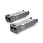Ubiquiti UACC-OM-MM-10G-D-2- UFiber Módulo SFP+ 10G/ Transceptor MiniGibic MultiModo 10 Gbps/ Distancia de conexión 300m/ Conectores LC/ paquete de 2 piezas