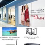 DAHUA DHL550UDMEGPAK- Videowall para Publicidad Digital 2x2 / Administrable desde software MPS Dahua