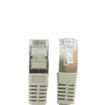 SAXXON P5E2SG - Cable patch cord UTP 2 metros / CAT 5E / Blindado / Color gris